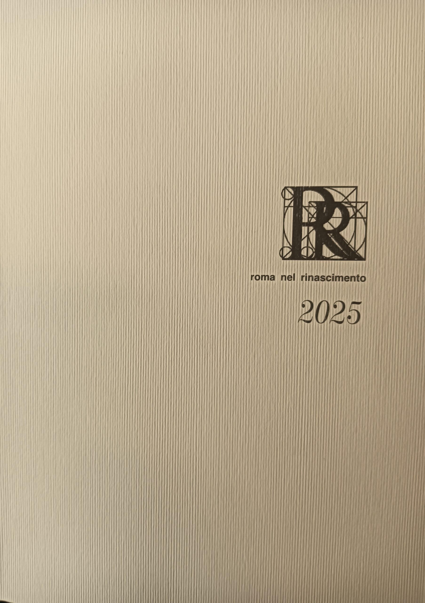RR Roma nel Rinascimento 2025
